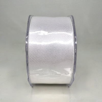White Satin Ribbon 50mm 