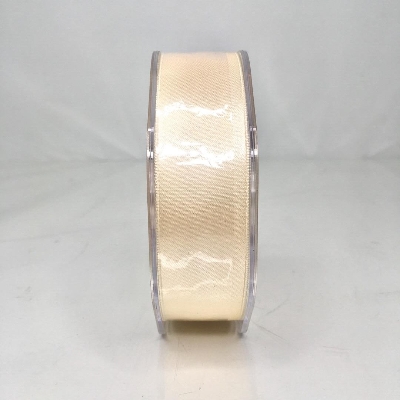Cream Satin Ribbon 25mm 