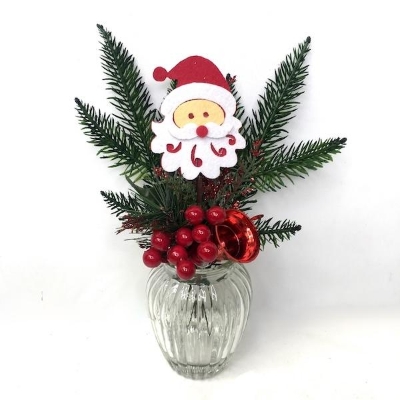 Christmas Vase Arrangement 27cm