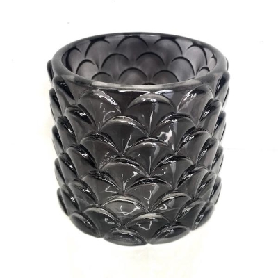 Black Dominion Tealight Holder 7cm