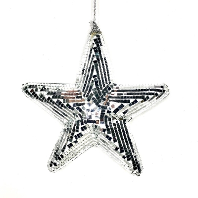 Mirror Hanging Star 20cm