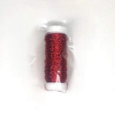 Red Bullion Wire 25g