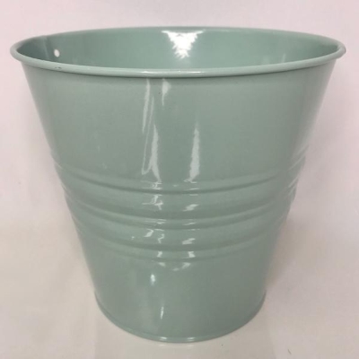 Sage Zinc Pot 13cm