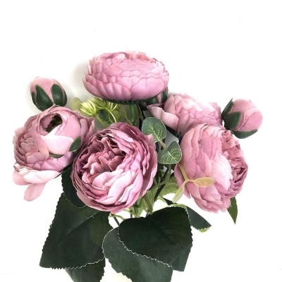 Vintage Purple Peony Bush 30cm