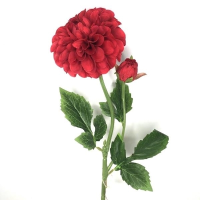 Burgundy Dahlia 59cm