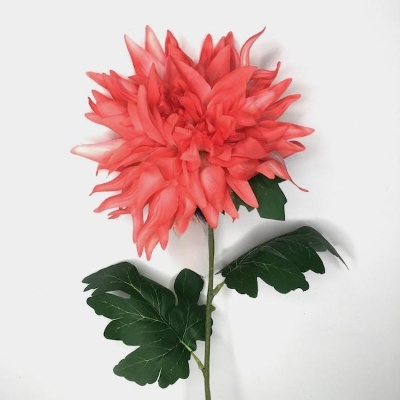 Coral Pink Dahlia 75cm