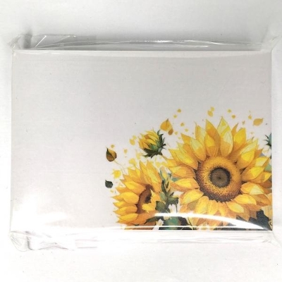 Sunflower Small Florist Cards 