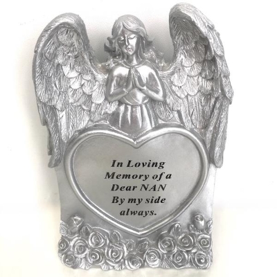 Nan Praying Angel Heart 18cm
