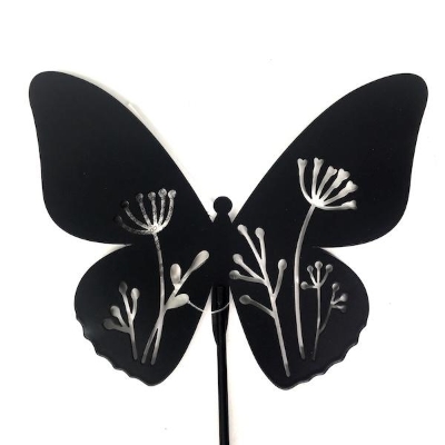 Metal Butterfly Yard Stick 62cm