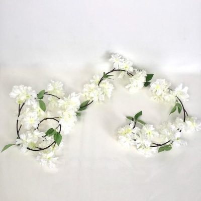 White Blossom Garland 180cm