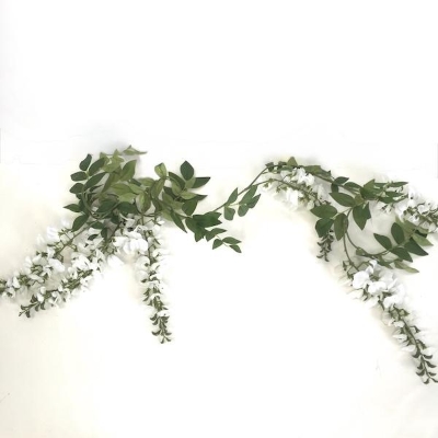 White Wisteria Garland 180cm