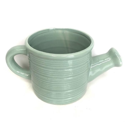 Sage Ceramic Watering Can 23cm
