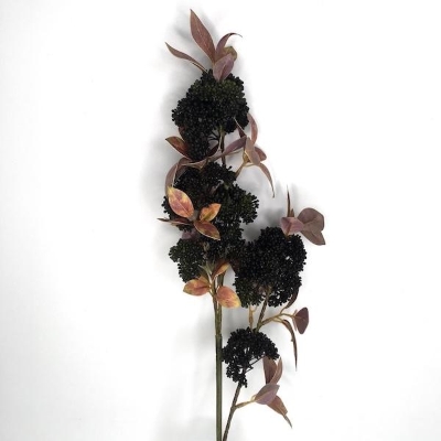 Black Balmoral Pip Spray 87cm