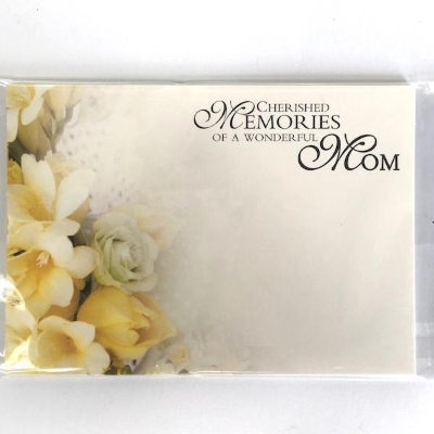 In Loving Memory Nan Florist Cards x 6