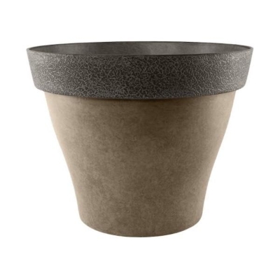 Brown Round Planter 49cm