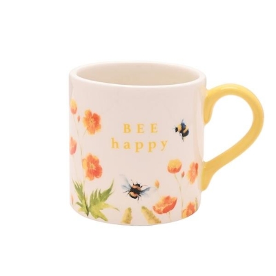 Bee Happy Mug 8.5cm