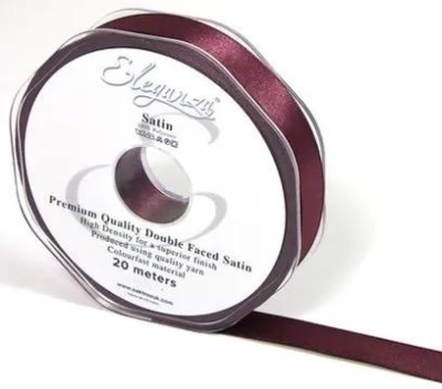Vintage Rose Satin Ribbon 15mm