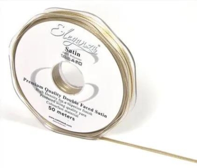 Taupe Satin Ribbon 3mm