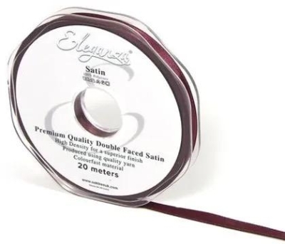 Vintage Rose Gold Satin Ribbon 6mm