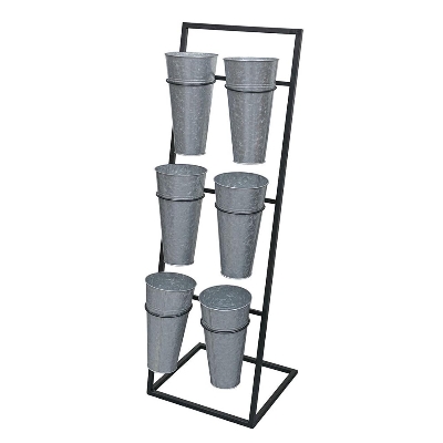 6 Bucket Flower Stand