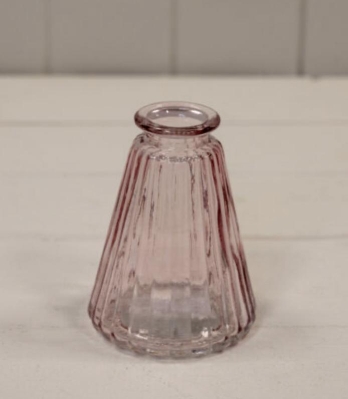 Ribbed Lavender Bottle 10cm