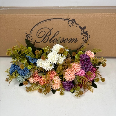 Mini Mum & Hydrangea Bush 25cm