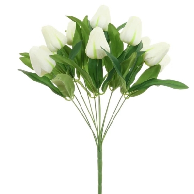 Cream Tulip Bush 40cm