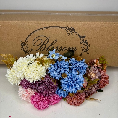 Pom Pom & Daisy Bush 30cm