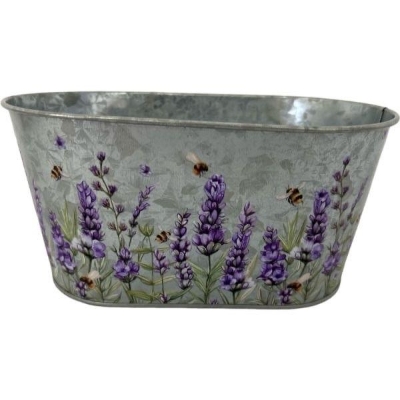 Lavender Oval Planter 19cm