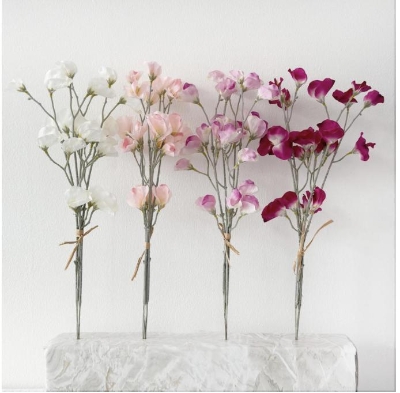 Light Pink Sweetpea Bundle 49cm