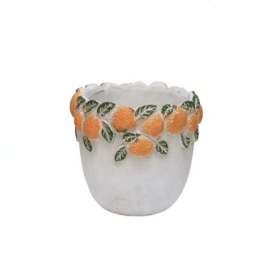 Orange Fruit Pot 14cm