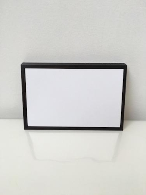 Florist Cards Black Edged 7.5 x11.5cm