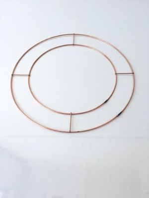 10 Inch Wire Wreath Ring x 20