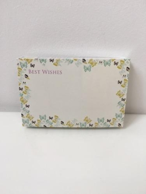 Florist Message Cards Best Wishes