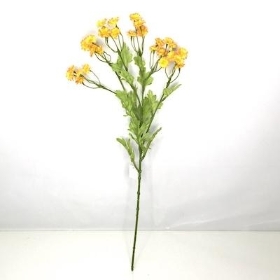 Orange Mini Daisy Spray 52cm