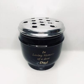 Black Metal In Loving Memory Dad Pot 15cm