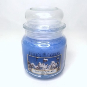 Cotton Powder Jar Candle 411g