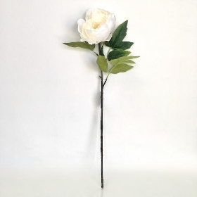 Ivory Peony 64cm