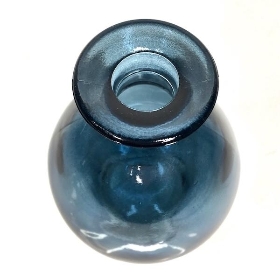 Blue Bud Vase 13cm