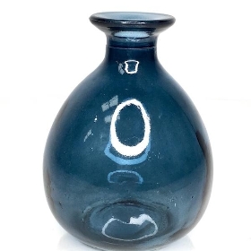 Blue Bud Vase 13cm