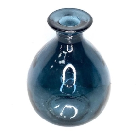 Blue Bud Vase 13cm