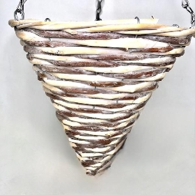 Luke Cone Hanging Basket 12 Inch