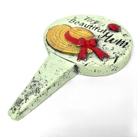 Mothers Day Cement Labels Very Beautiful Mum 9.5cm