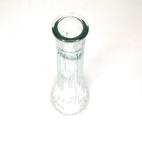 Clear Glass Ashley Bud Vase 21.5cm