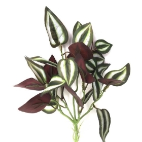 Green Tradescantia Zebrina Foliage 36cm