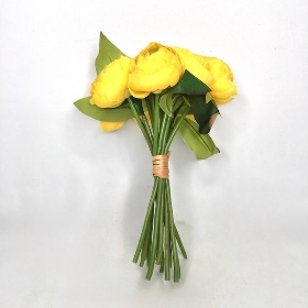 Yellow Ranunculus Bundle 27cm