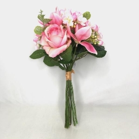 Pink Rose & Orchid Bundle 38cm
