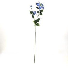 Blue Clematis Spray 90cm