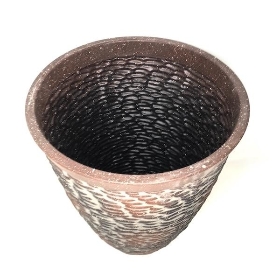 Rustic Stone Planter 37cm