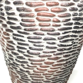 Rustic Stone Planter 37cm